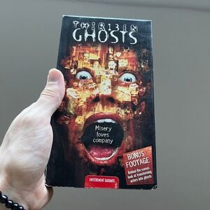 Thirteen Ghosts VHS 2001 Horror Movie Tony Shalhoub Matthew Lillard Warner Home